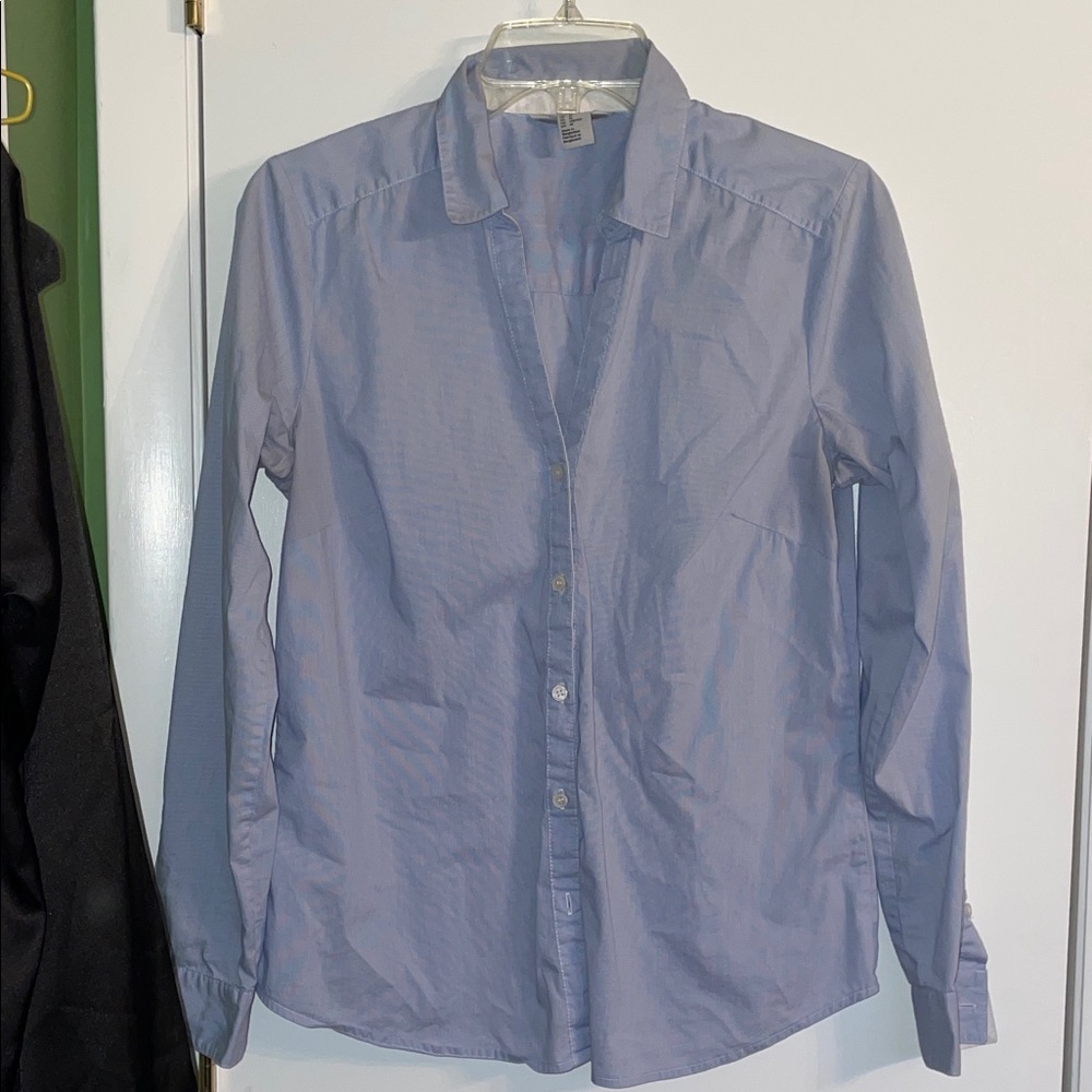 H&M Light Blue Button-Down Shirt